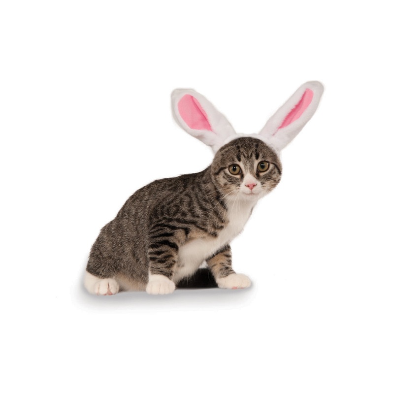 Bunny Ears Pet Headband Accessory Small-Medium (S-M)