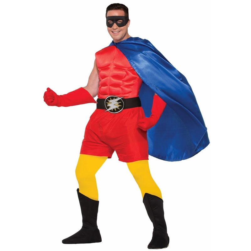 Hero Red Boxer Shorts for Adults