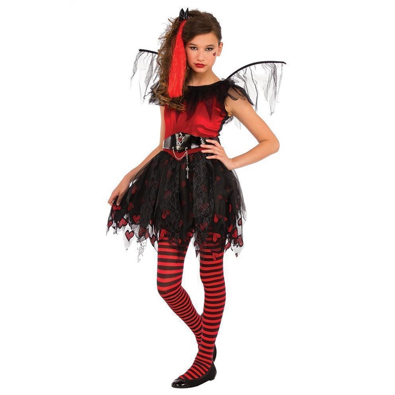 Punk Cupid Costume for Teens Small (Size 4-6)