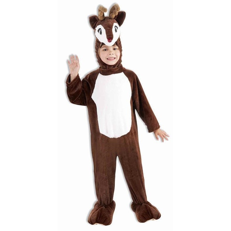Reindeer Plush Mascot Costume for Kids Small (3-4 Yrs)