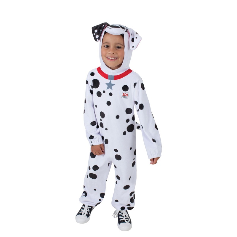 101 Dalmatians Jumpsuit Costume for Kids - Disney 101 Dalmatians Toddler (18-36 Mths)
