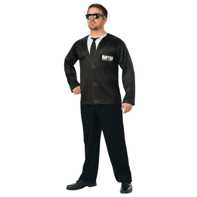 Agent H Costume Top for Adults - Men In Black 4 Standard