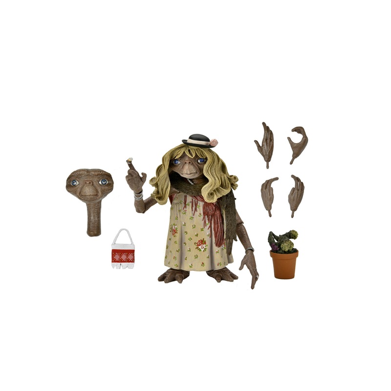 E.T. Ultimate Dress Up 40th Anniversary  7" Scale Action Figurine - E.T. The Extra-Terrestrial - NECA Collectibles