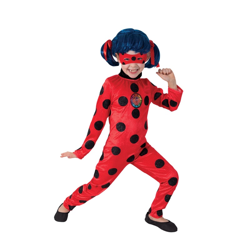 Miraculous Ladybug Deluxe Costume for Kids - MLB Small (3-5 Yrs)