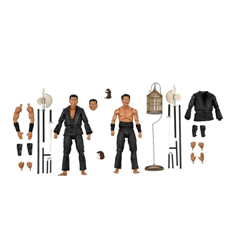 Shadow Warriors Set of 2 - 7" Scale Action Figures - TMNT (1990) - NECA Collectibles