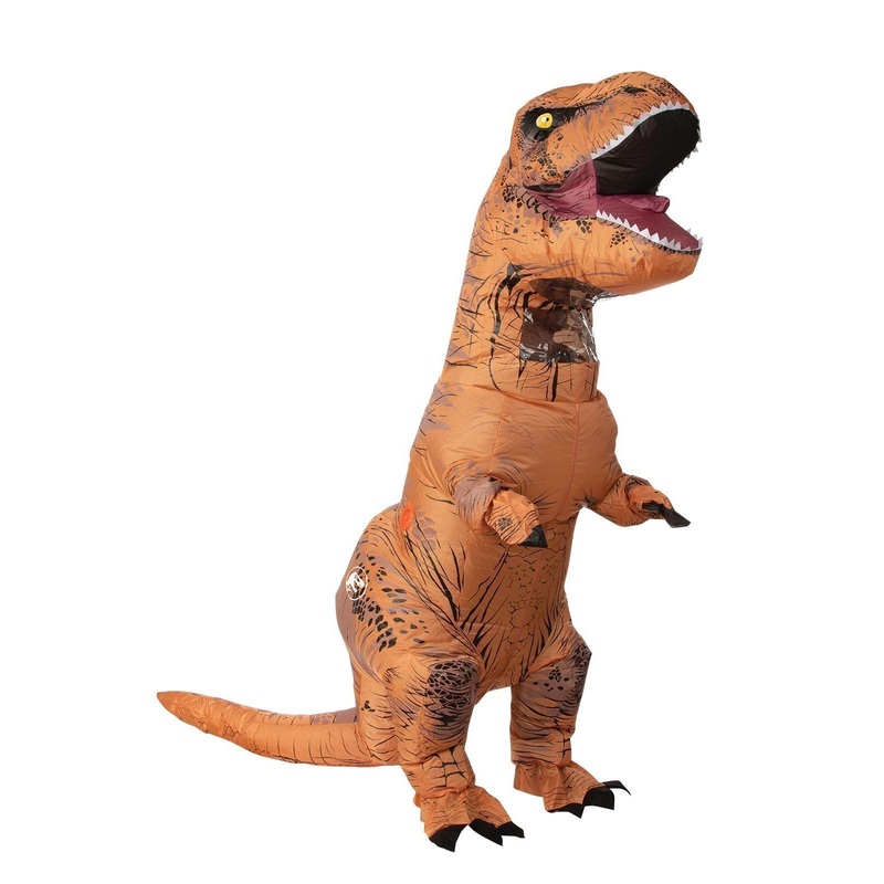 T-Rex Inflatable Plus Size Costume for Adults - Jurassic World Plus