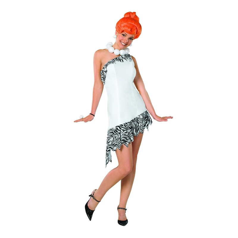 Wilma Deluxe Costume for Adults - The Flintstones Extra Small