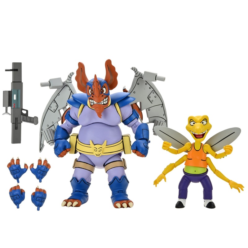 Wingnut and Screwloose 2-pack - 7" Scale Action Figures - Teenage Mutant Ninja Turtles (Cartoon) - NECA Collectibles