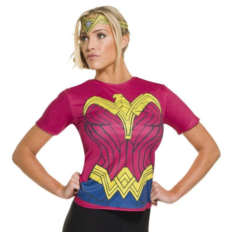 Wonder Woman Costume Top for Adults - Dawn of Justice Small
