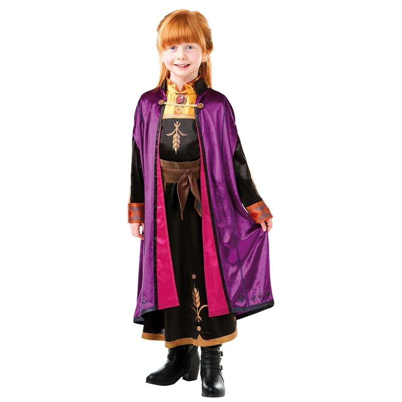Anna Deluxe Costume for Kids - Disney Frozen 2 Small (3-5 Yrs)