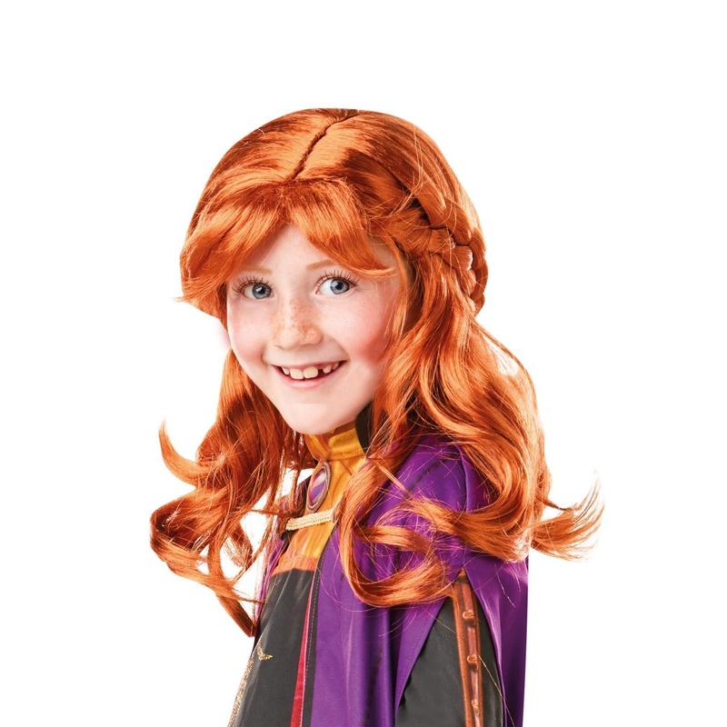 Anna Wig for Kids - Disney Frozen 2 One Size
