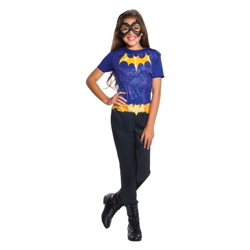 Batgirl Classic Costume for Kids - DC Super Hero Girls Medium (6-8 Yrs)