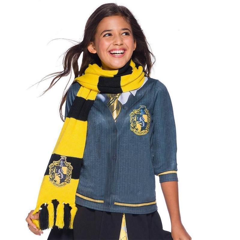 Hufflepuff Deluxe Scarf for Kids and Adults - Harry Potter