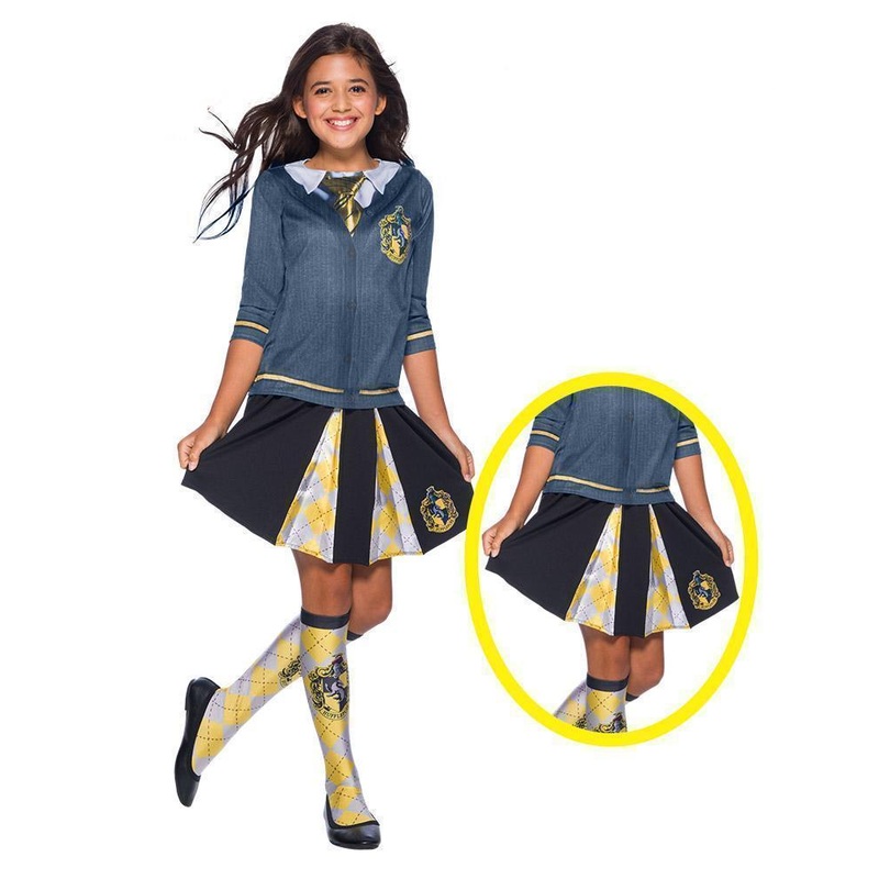 Hufflepuff Skirt for Kids - Harry Potter Medium (5-7 Yrs)