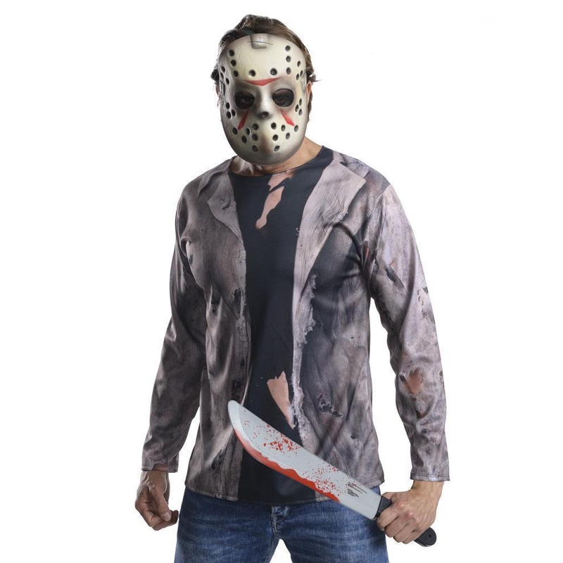 Jason Voorhees Deluxe Costume for Adults - Friday the 13th Standard