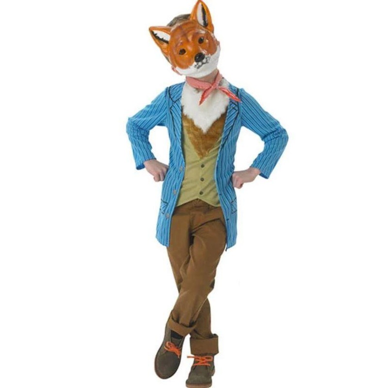 Mr Fox Deluxe Costume for Tweens Extra Large (9-10 Yrs)