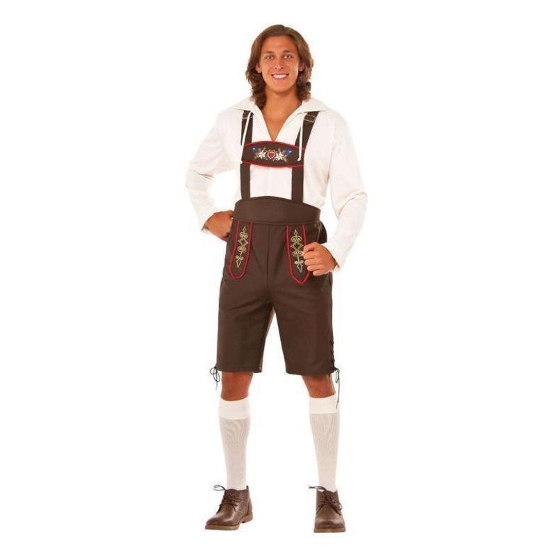 Oktoberfest Beer Man Deluxe Costume for Adults Standard