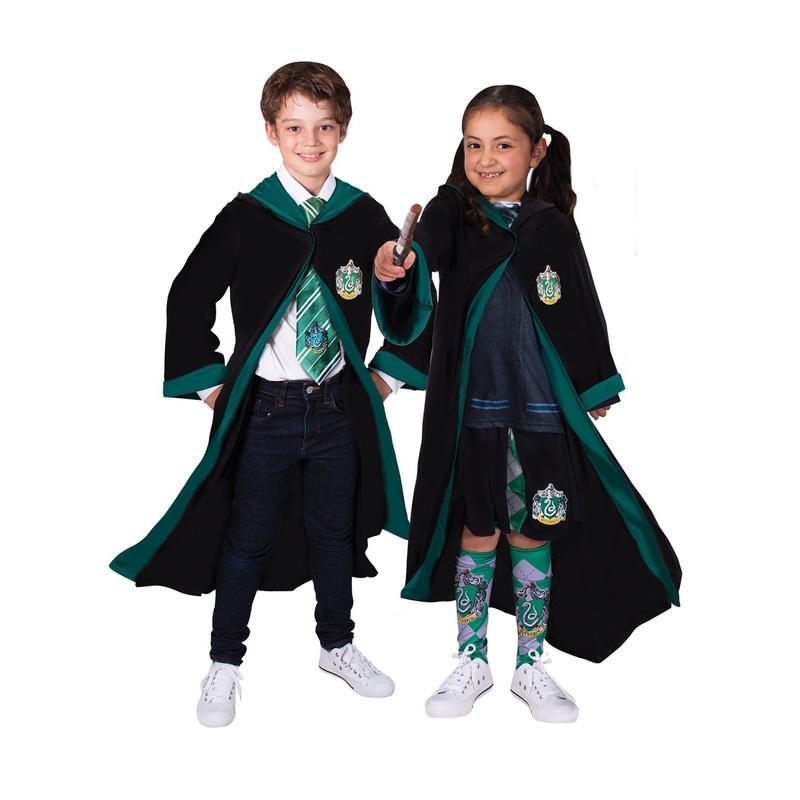 Slytherin Robe For Kids & Tweens - Harry Potter Medium (6+ Yrs)