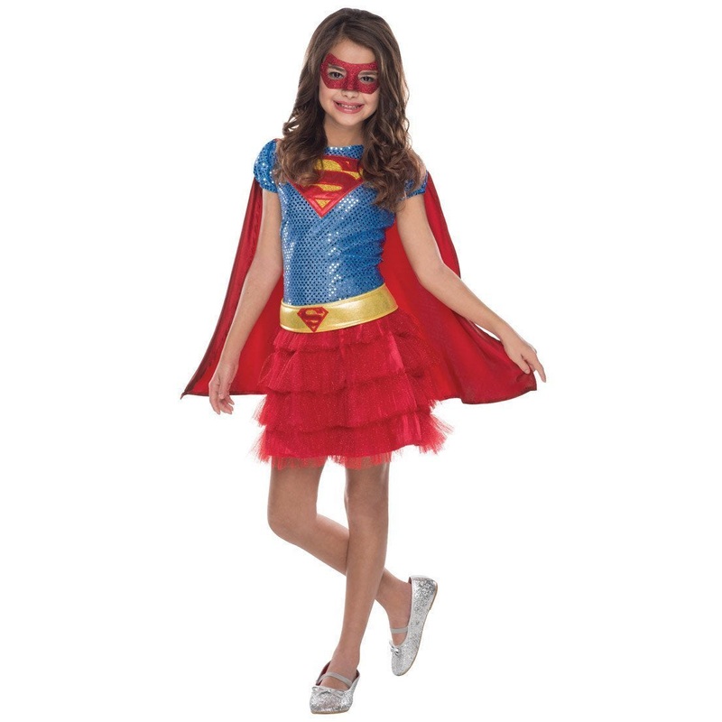 Supergirl Premium Sequin Costume for Toddlers - DC Comics Toddler (2-4 Yrs)