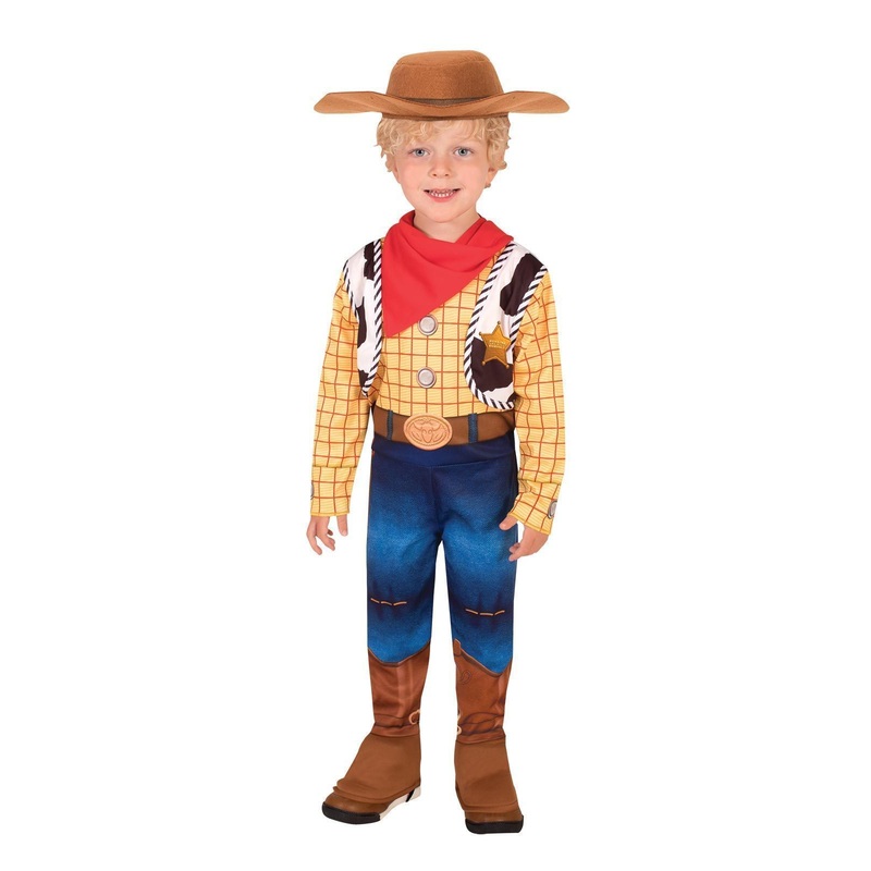 Woody Deluxe Costume for Kids - Disney Pixar Toy Story 4 Small (3-5 Yrs)