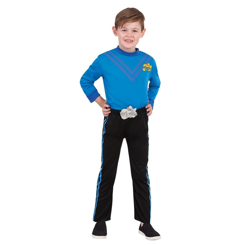 Anthony Blue Wiggle Deluxe Costume to Toddlers & Kids - The Wiggles Toddler (18-36 Mths)