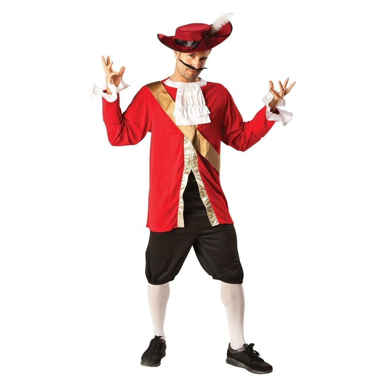 Captain Hook Costume for Adults - Disney Peter Pan Standard