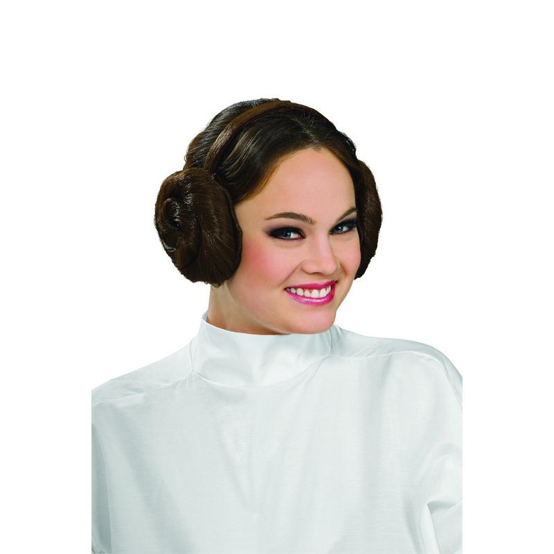 Princess Leia Hair Buns Headband for Adults - Star Wars