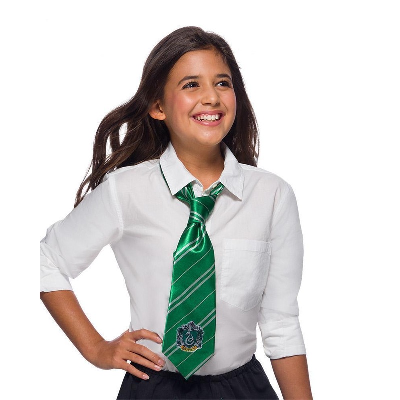Slytherin Tie for Kids and Adults - Harry Potter