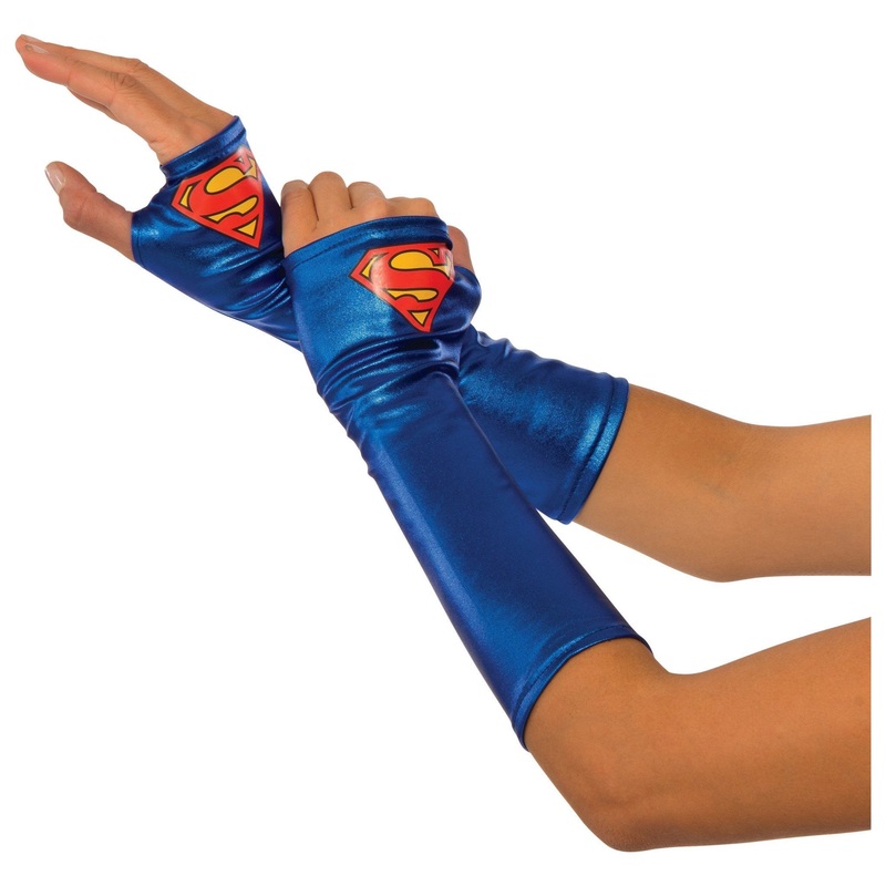 Supergirl Gauntlets for Adults - DC Comics