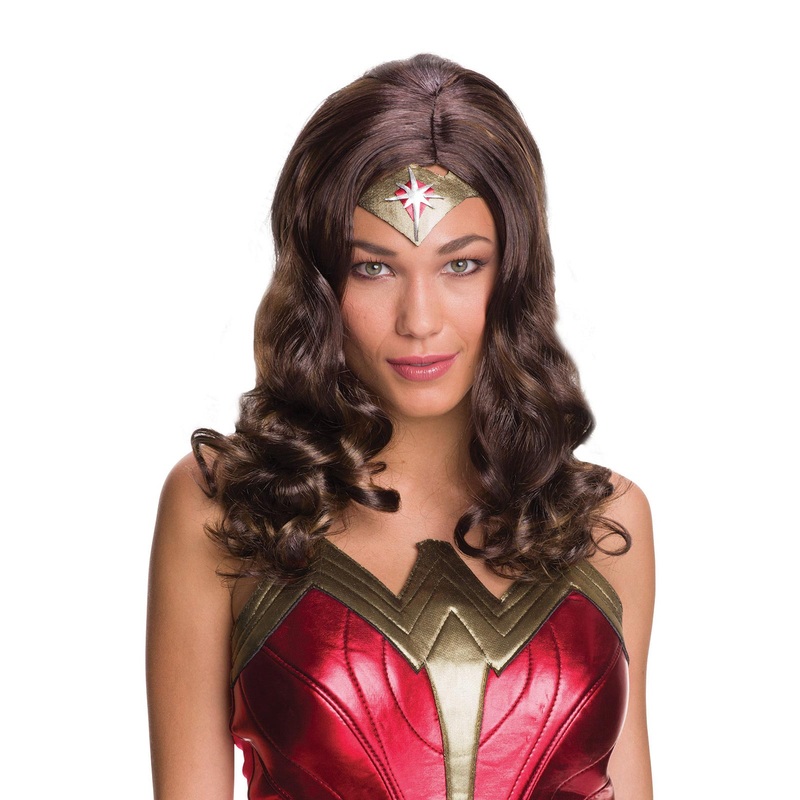 Wonder Woman Wig for Adults - Justice League