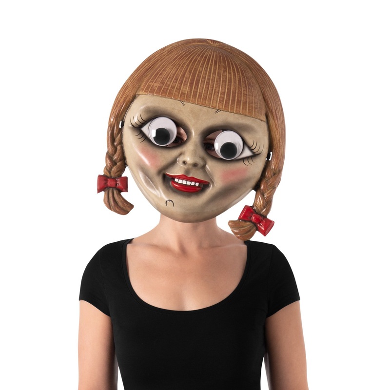 Annabelle Googly Eyes Mask for Adults - Annabelle