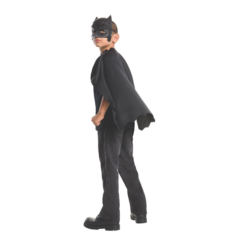 Batman Cape & Mask Set for Kids - DC Comics Medium (6+ Yrs)
