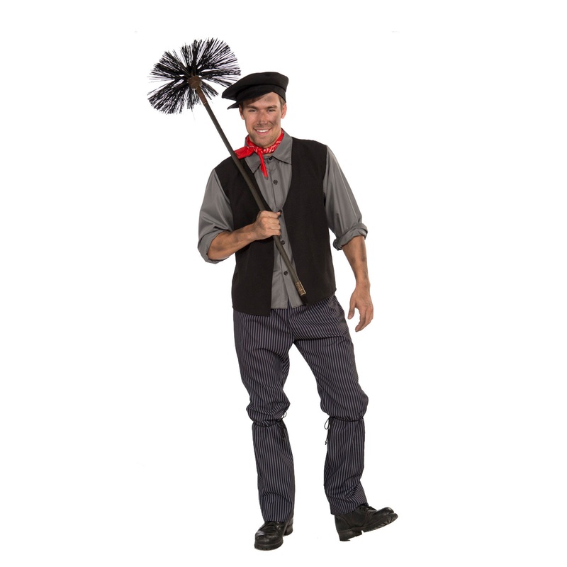 Chimney Sweep Costume for Adults Standard