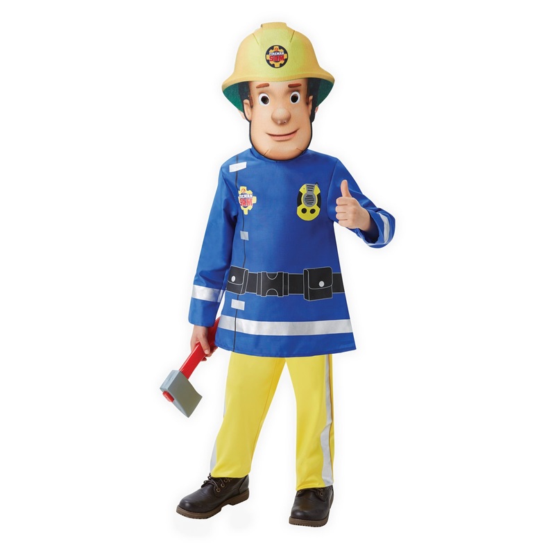 Fireman Sam Costume for Toddlers & Kids - Mattel Fireman Sam Toddler (18-36 Mths)