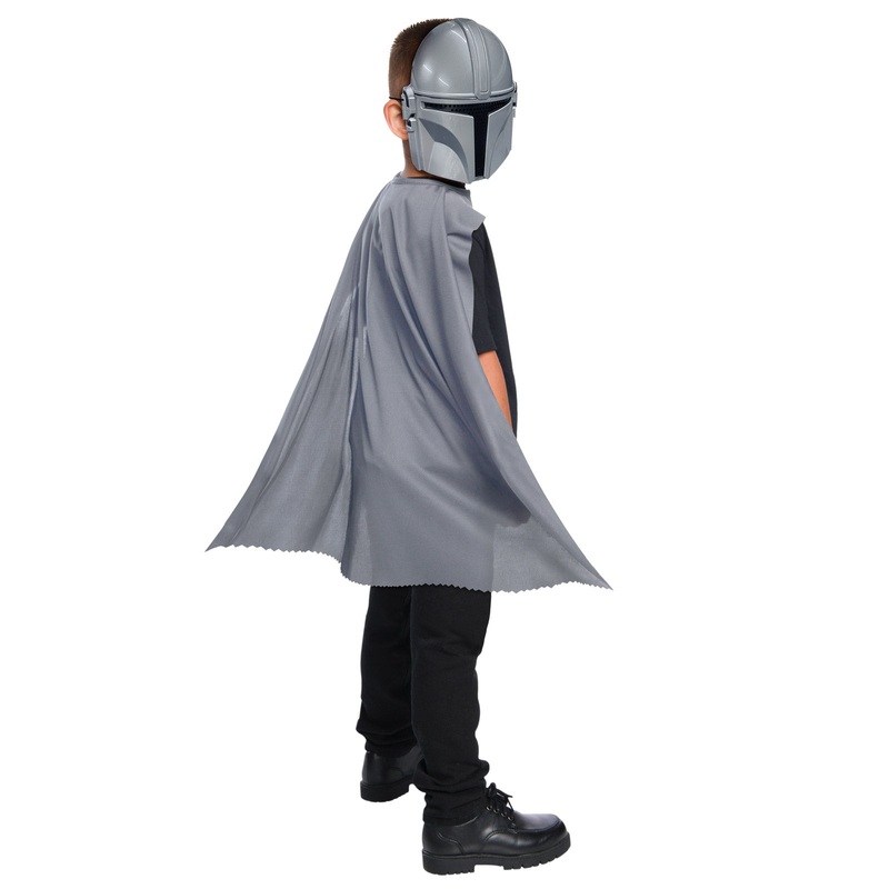 Mandalorian Cape & Mask Set for Kids - Star Wars One Size