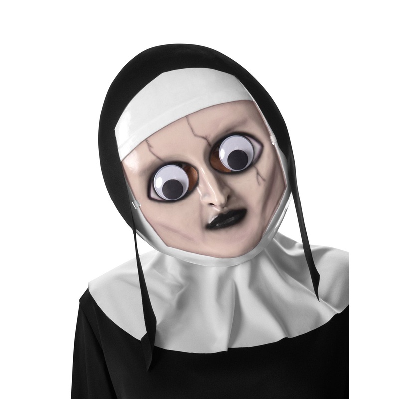 Nun Googly Eyes Mask for Adults - The Nun
