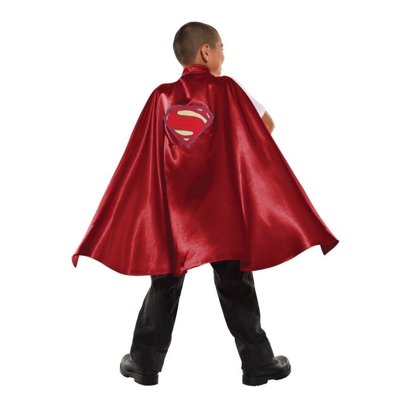 Superman Deluxe Cape for Kids - DC Comics Medium (6-8 Yrs)