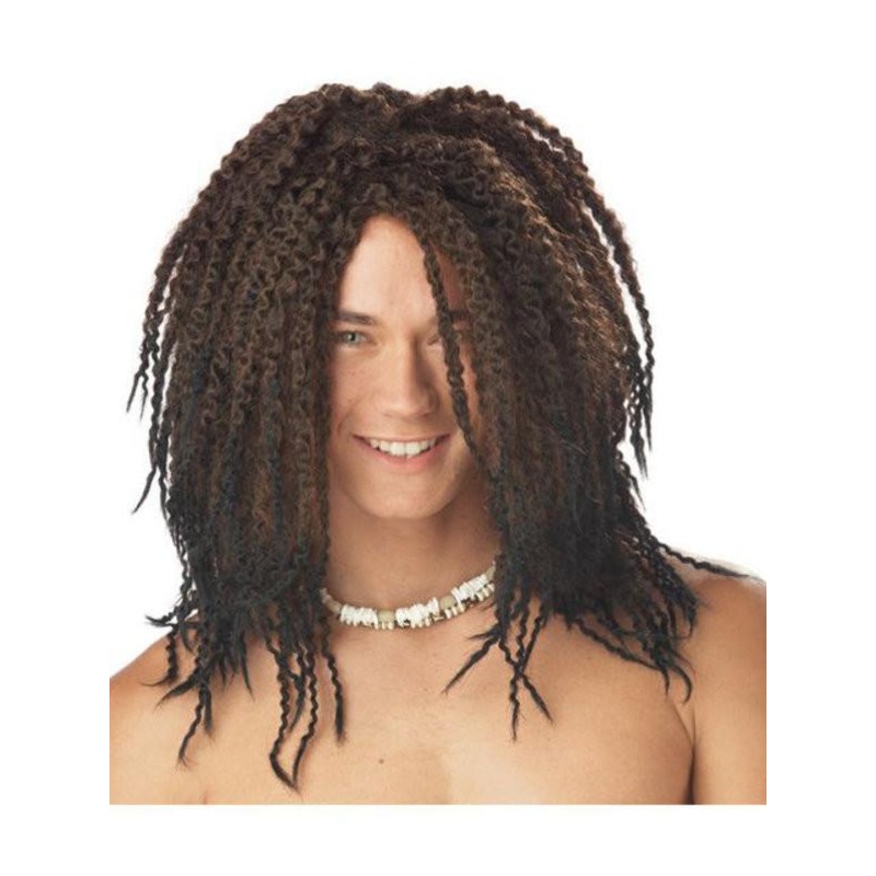 Beach Bum Deadlock Wig for Adults