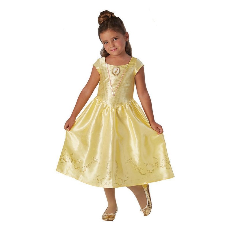 Belle Live Action Costume for Kids - Disney Beauty and the Beast Small (3-5 Yrs)