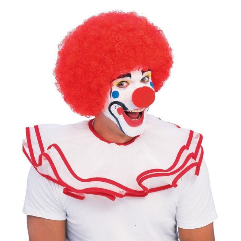 Clown Red Wig for Adults