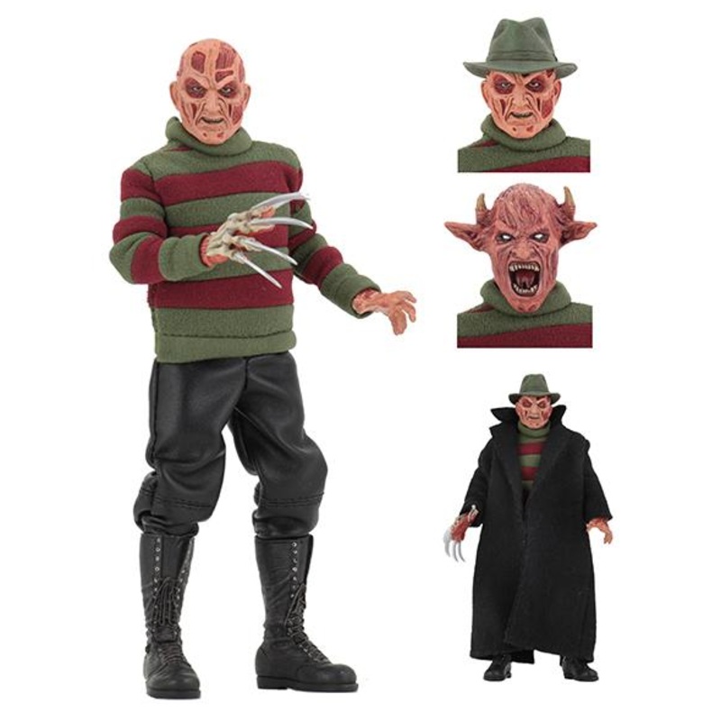 Freddy Kreuger - 8 Clothed Action Figure - Nightmare on Elm Street - NECA Collectibles