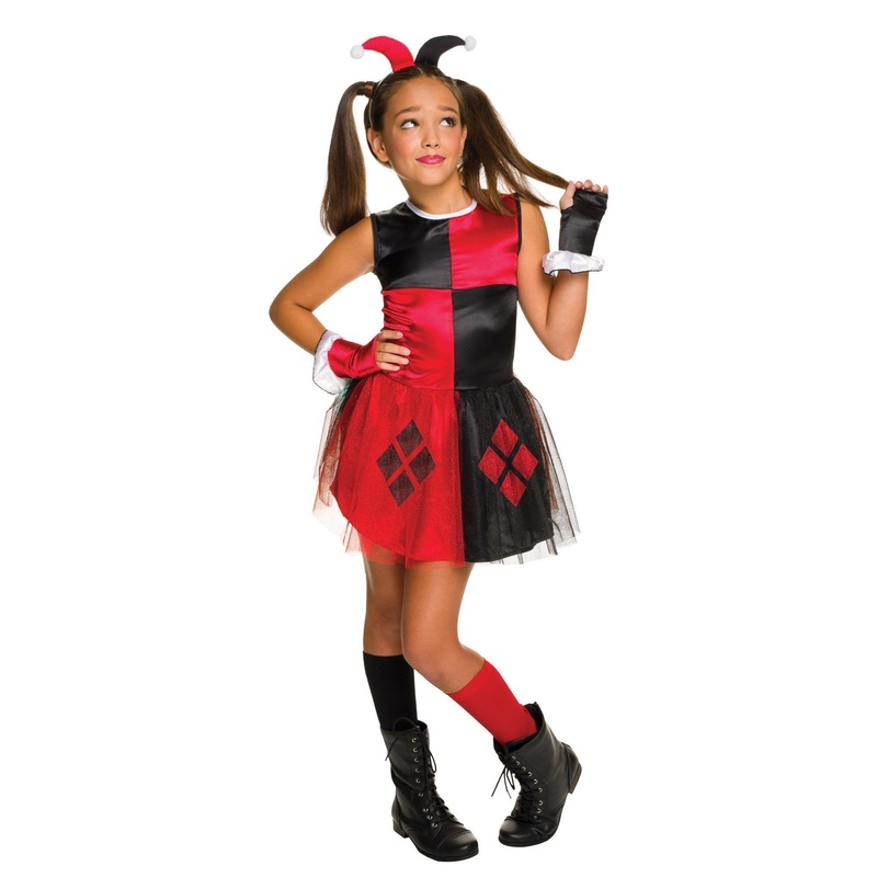 Harley Quinn Costume for Kids - DC Comics Small (3-5 Yrs)