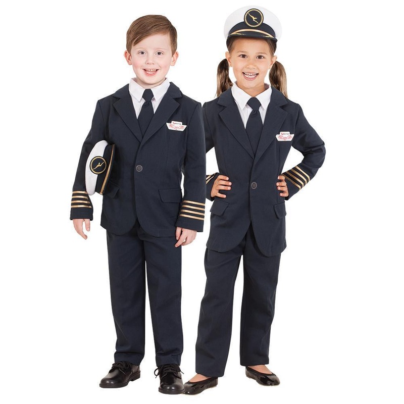 Qantas Captain Uniform for Kids - QANTAS Small (3-5 Yrs)