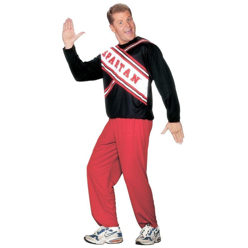 Spartan Male Cheerleader Costume for Adults Standard