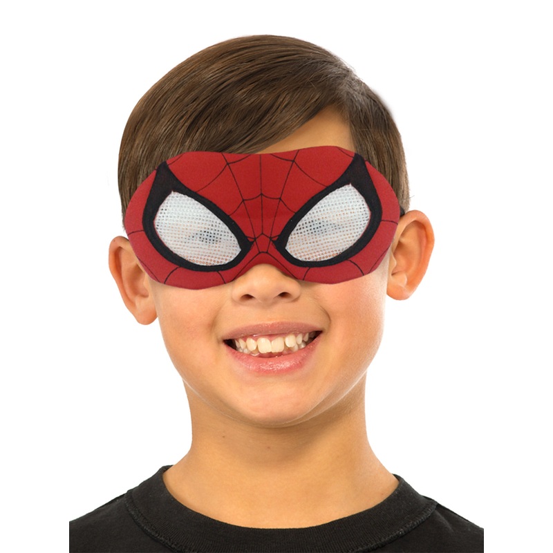 Spider-Man Plush Eye Mask for Kids - Marvel Spider-Man