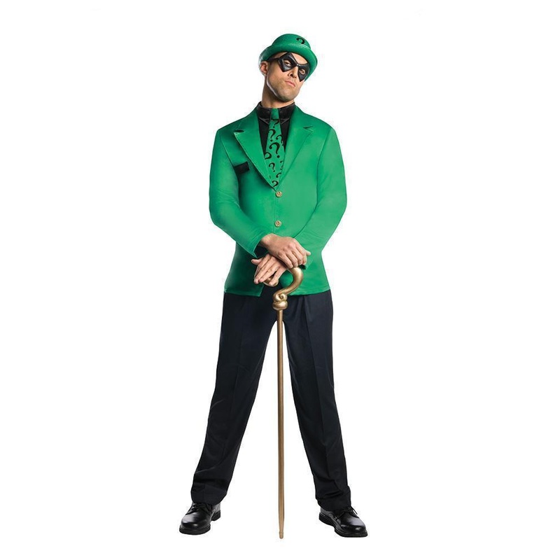 The Riddler Deluxe Costume for Adults - DC Comics Large