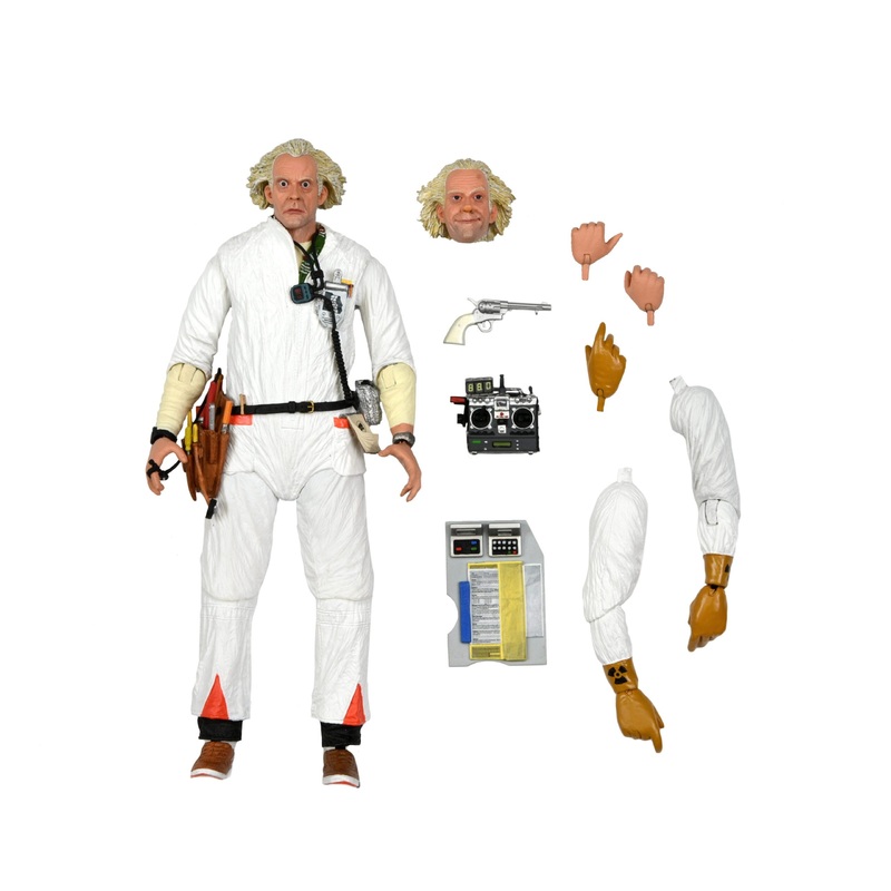 Ultimate Doc Brown (1985) - 7" Scale Action Figure - Back To The Future- NECA Collectibles