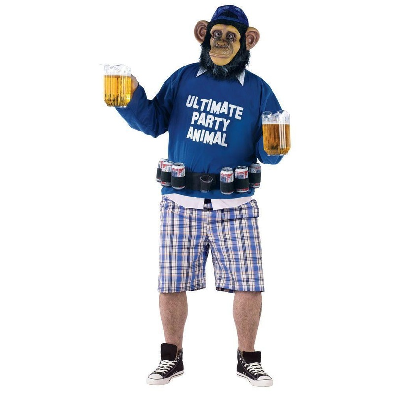 Ultimate Party Animal Plus Size Costume for Adults Plus