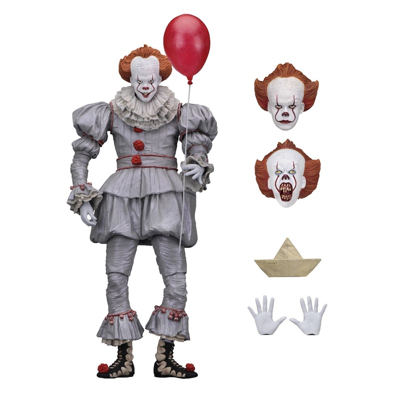 Ultimate Pennywise (2017) - 7" Scale Action Figure - IT - NECA Collectibles