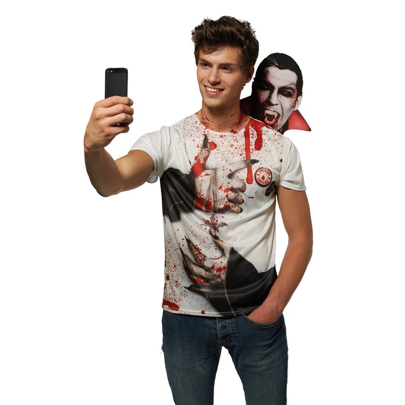 Vampire Selfie Shocker Costume for Adults